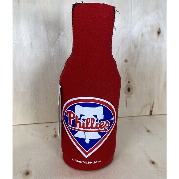 Baseball MLB Pick Your Team Bottle Holder Coozie Koozie Cooler Zipper‎ Licensed - Picture 4 of 16